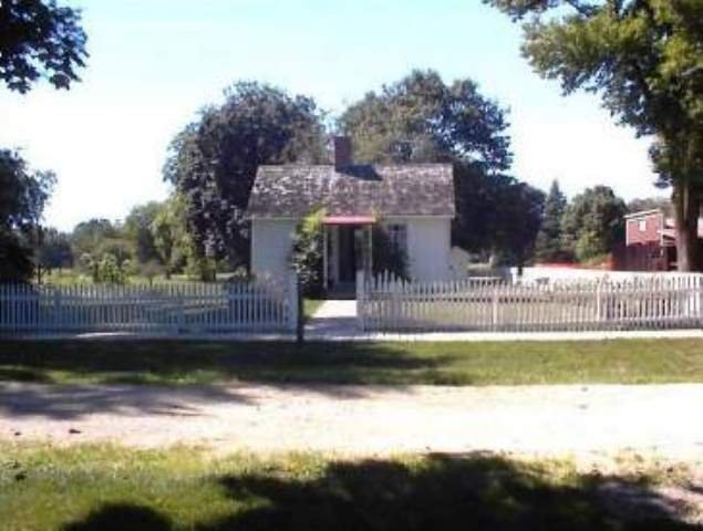 September

President Herbert Hoover's birthplace on site of Herbert Hoover National Historic Site
West Branch, Iowa